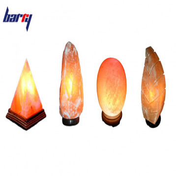 Salt lamps at Barry store