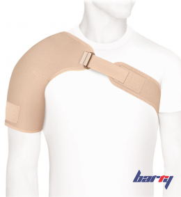 Бандаж компрессионный фиксирующий плечевой сустав ФПС-02 (M, Бежевый)
