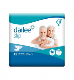 Подгузники для взрослых Dailee Supеr XL, шт (130-175см 10 капель N1 (в уп N30)